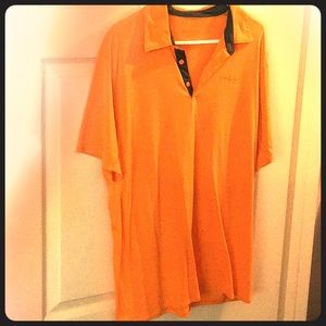 Patagonia, size L, sunburst orange polo, like new